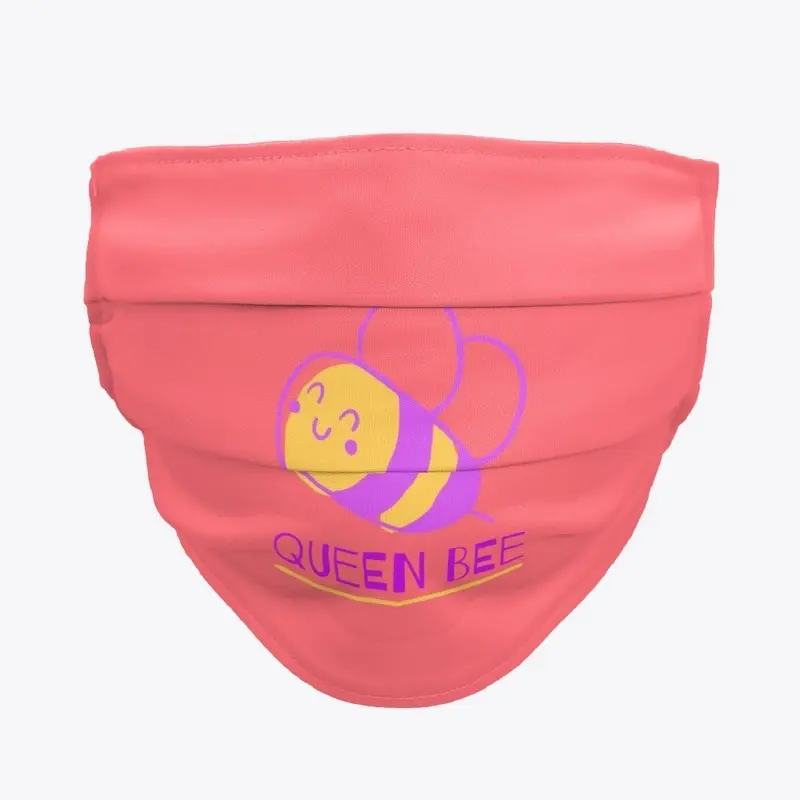 QUEEN BEE Face Mask (Crayon)